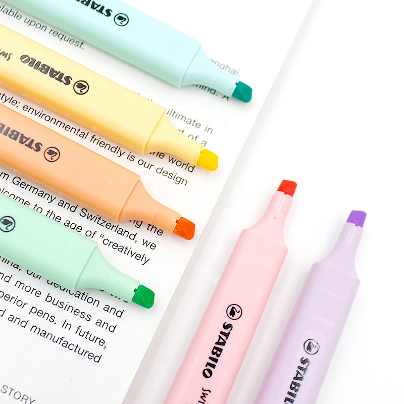 6 Pcs STABILO Highlighter 275  - Stabilo Marker Swing Cool review and price