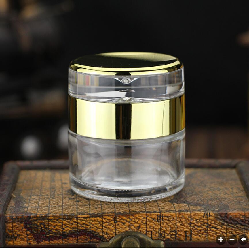 50G transparent glass jar pot  - Gel Refill Pack review and price