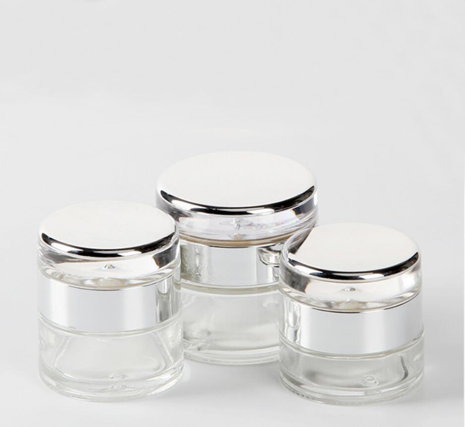50G transparent glass jar pot  - Gel Refill Pack review and price