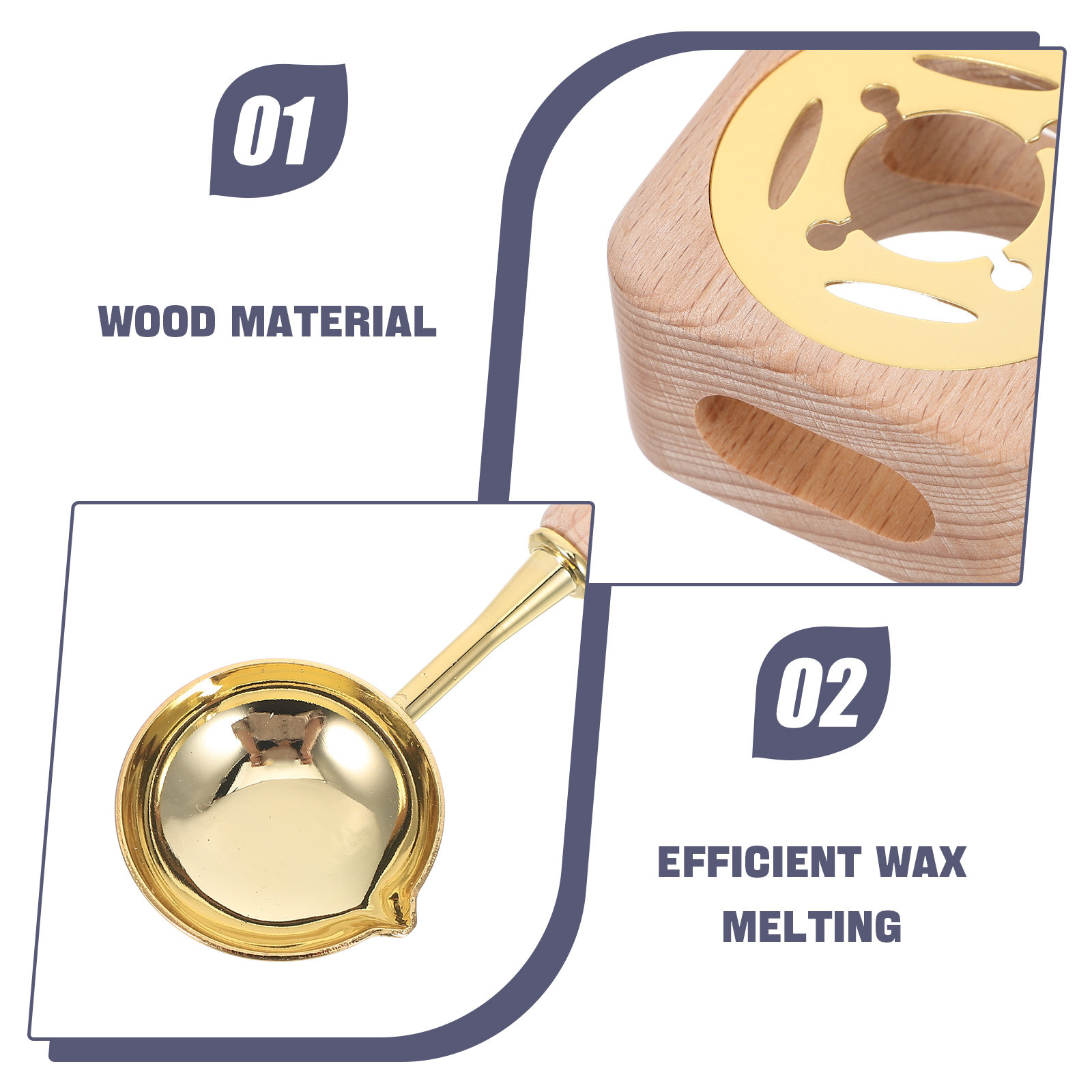1Set Wax Seal Stamp Set Natura - Wax Seal Stamp Set review and price