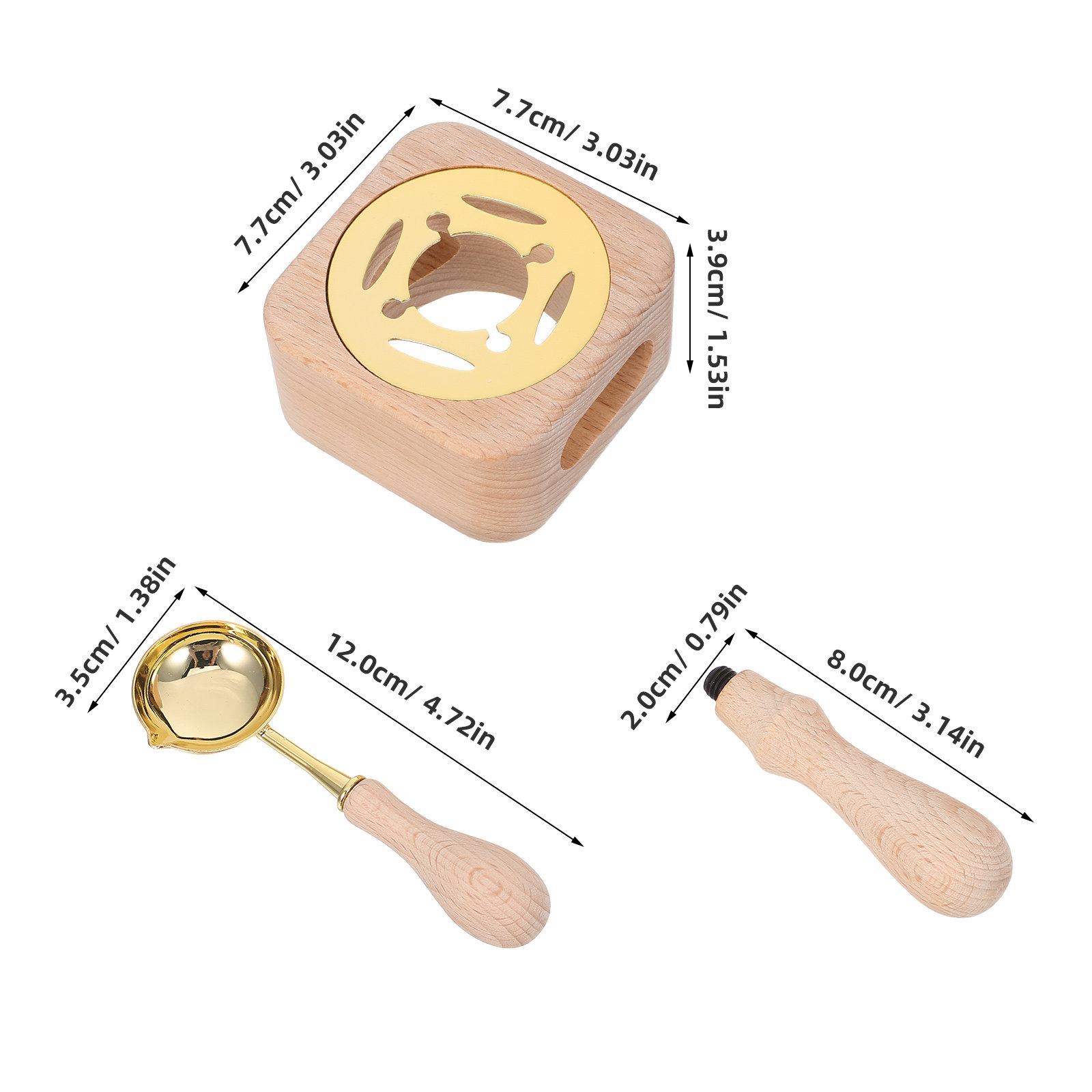 1Set Wax Seal Stamp Set Natura - Wax Seal Stamp Set review and price