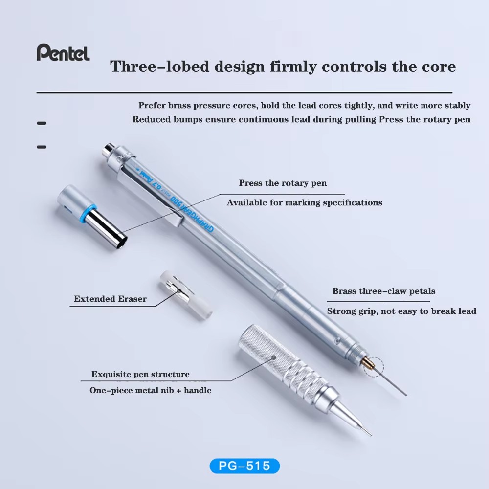 1pc Pentel Graphgear 500 Draft - Mechanical Pencil 0.3 review and price